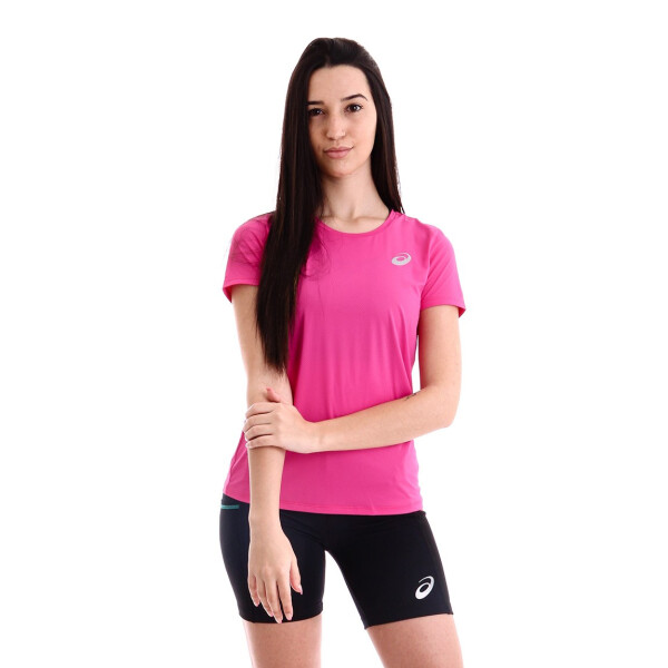 Remera Deportiva Para Mujer Asics Core Running PA SS Fucsia