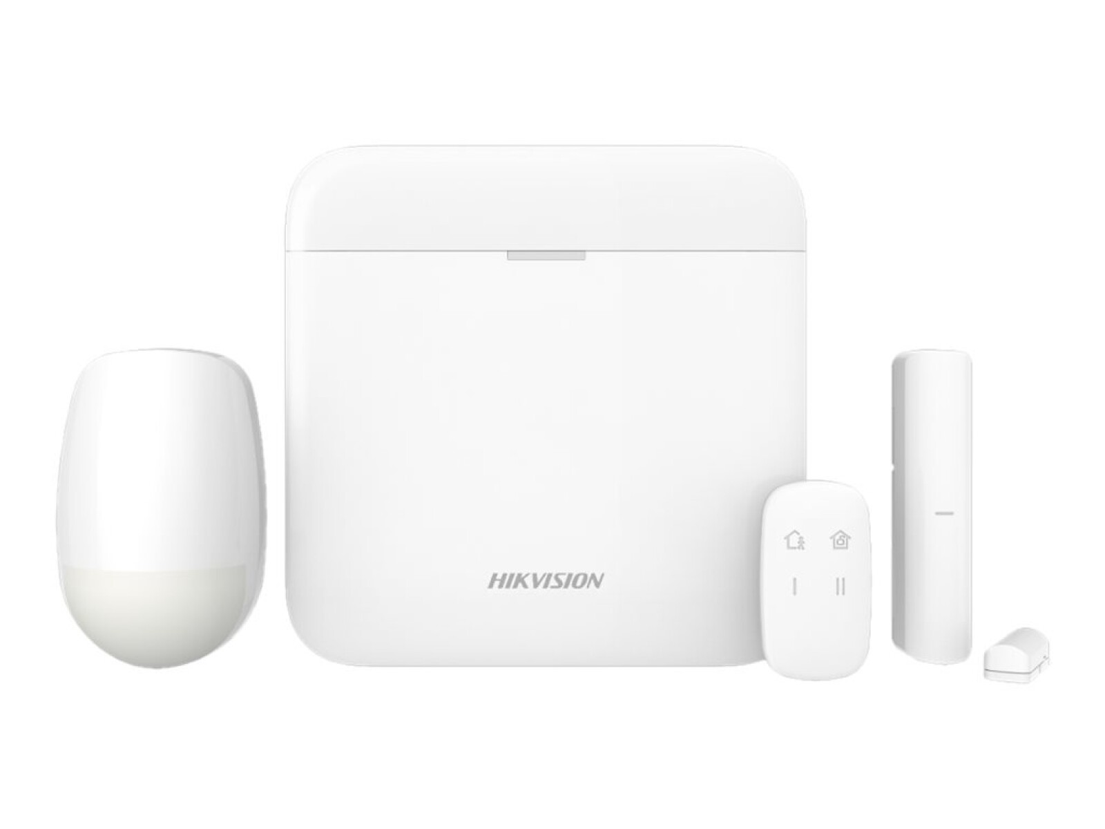 Hikvision AX Pro Series DS-PWA48-Kit-WB - Sistema de alarma - inalámbrico, cableado - 802.11b/g/n, Tri-X - 2.4 Ghz, 433 MHz - 10 