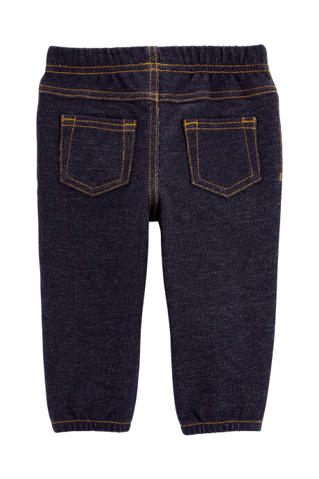 Set tres piezas, campera y body de algodón, más pantalón jean Sin color