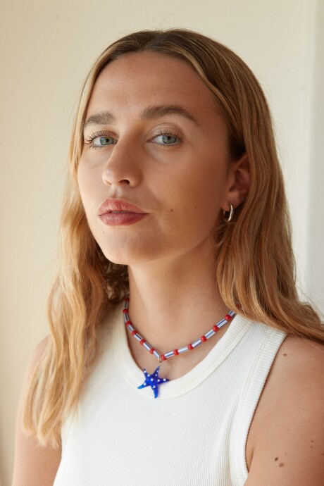 COLLAR CANDY ESTRELLA DE MAR AZUL