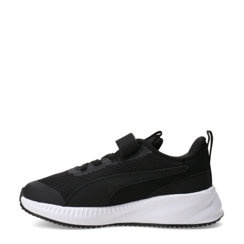Championes de Niños Puma Flyer 3 Ac+Ps Negro - Blanco