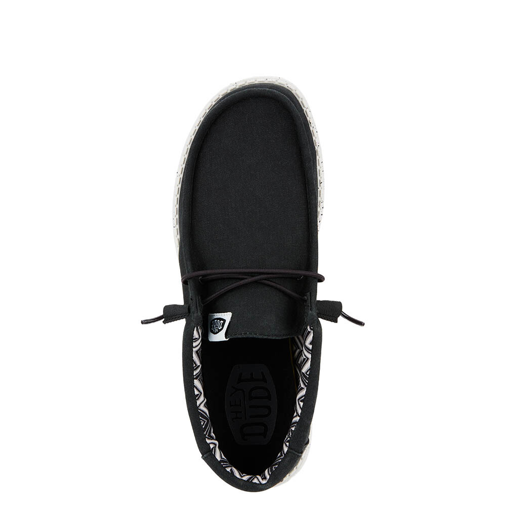 Wally Stretch Canvas - Hombre Black/White