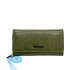 Billetera Trendy con llavero Verde