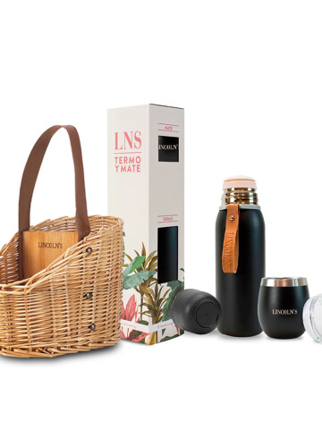 KIT MATERO LAOS NEGRO C/NATURAL