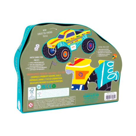Puzzle Floss & Rock 20 piezas Monster Truck
