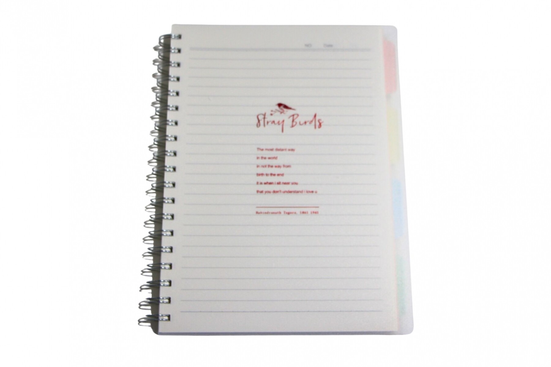 CUADERNO TRAY BIRDS B5 TAMAÑO 19X26 