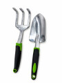 HERRAMIENTAS DE JARDIN SET X 2 PLATEADO