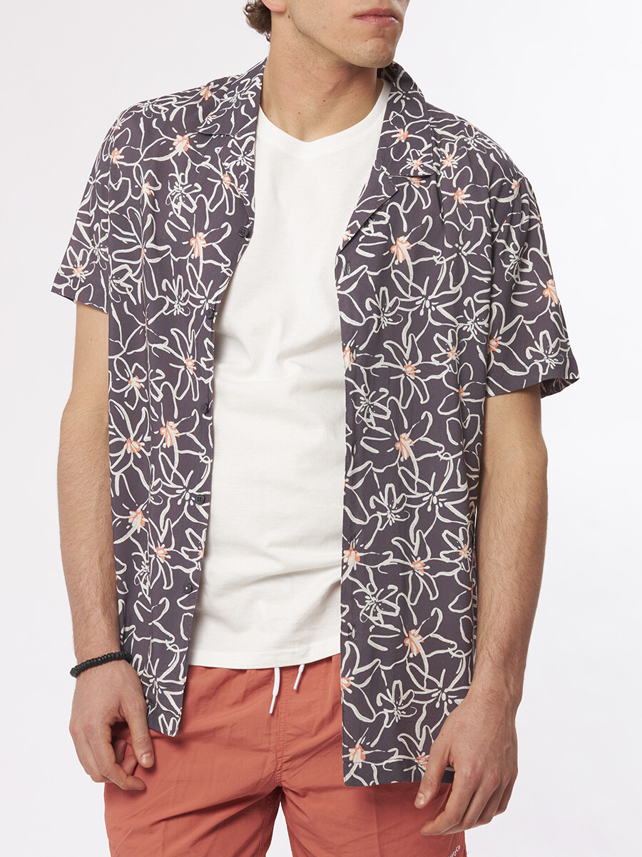 CAMISA SAGI RUSTY - Navy 