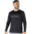 L/S MEN POLY EVERLAST SQUARE BK L BK