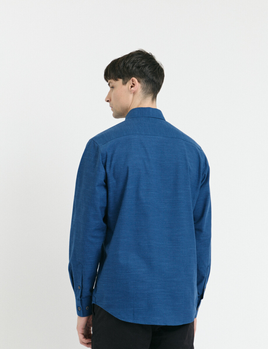012638 CAMISA HARRY Azul