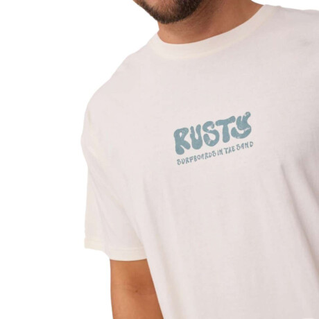 Remera Rusty Furtado Crema