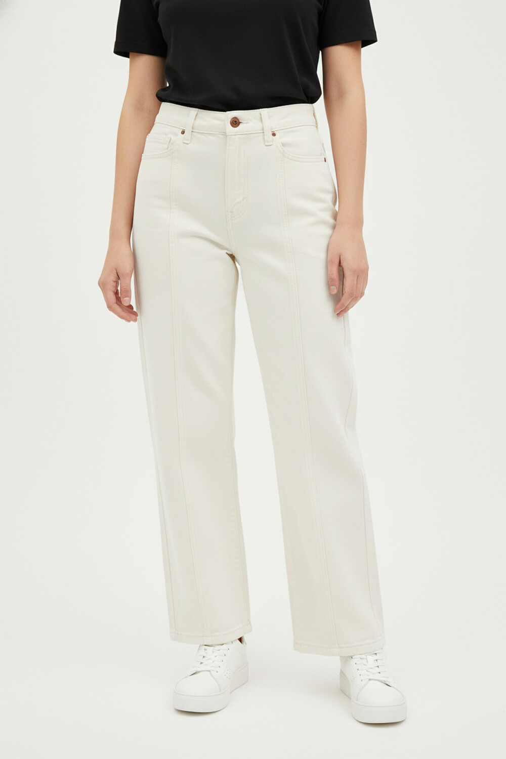 Pantalon Lenicete Marfil / Off White