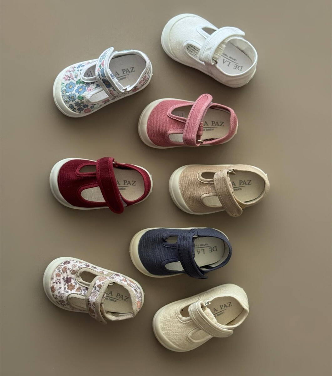 Guillermina De Lona Canvas Baby Lisas Del 16 Al 21 - Blanco 