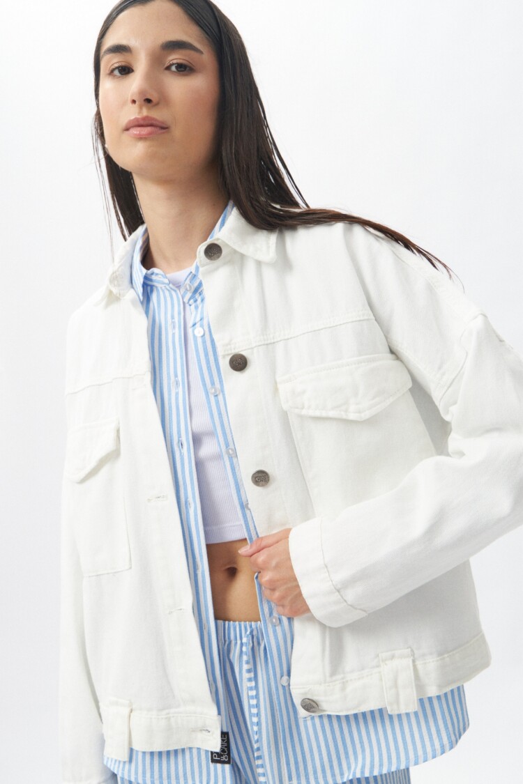 CAMPERA LEILA Blanco