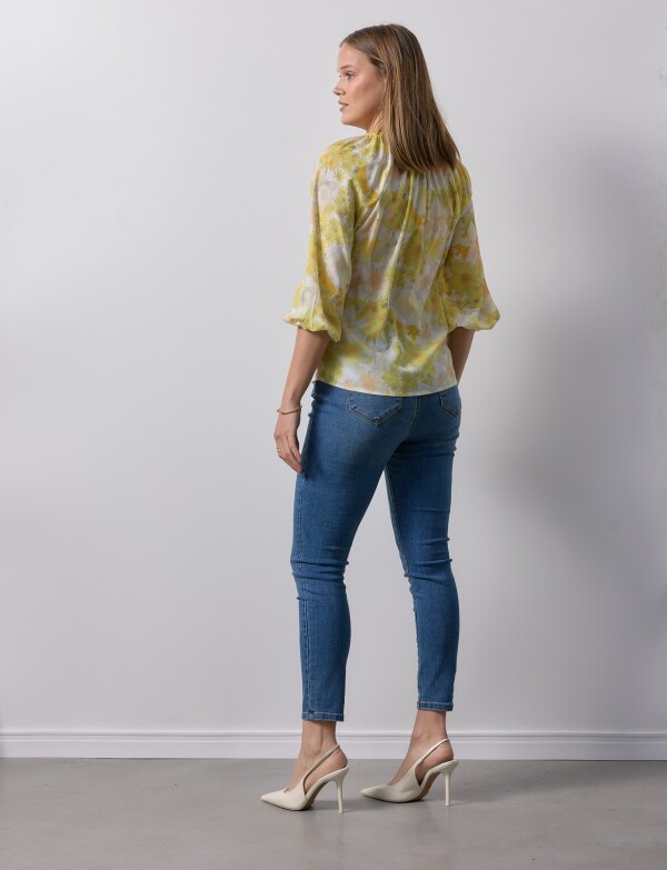 Blusa Gasa AMARILLO/MULTI