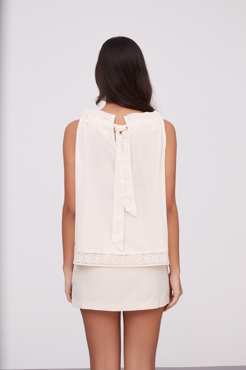 Blusa Devliana Beige Claro