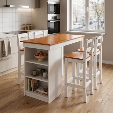 COMEDOR DESAYUNADOR VENECIA 4 BANQUETAS CH10002B COMEDOR DESAYUNADOR VENECIA 4 BANQUETAS CH10002B