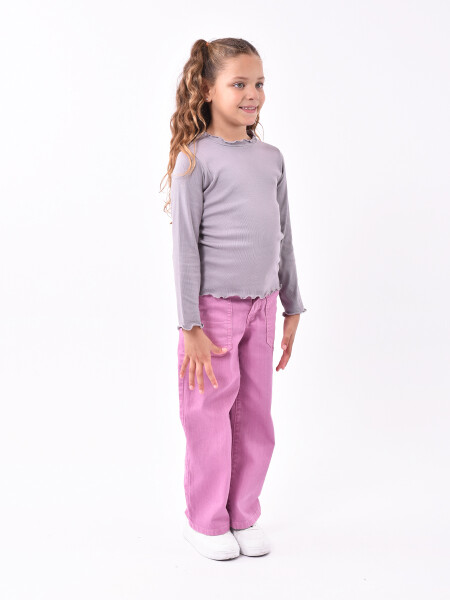 REMERA SOFIA GRIS CLARO