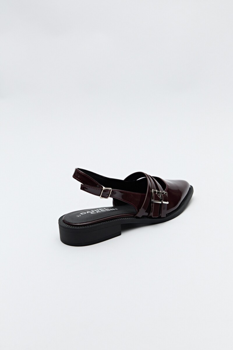ZUECO FROGS Rojo Oscuro