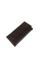 Billetera clasica con marco Marron