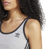 Top Adidas BRA 3S de Mujer - JX5148 Gris Claro-negro
