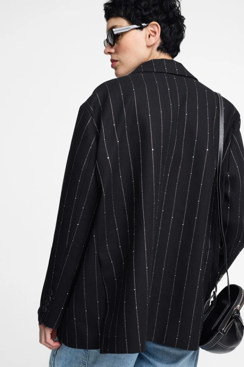 CHAQUETA Negro