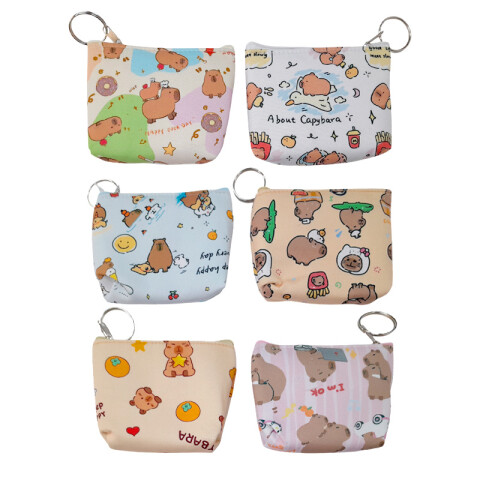 Monedero estampado capibara Monedero Estampado Capibara
