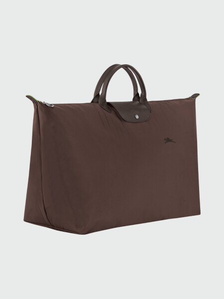 LONGCHAMP - Tote Bag Le Pliage Green L Negro Estampado