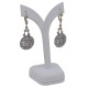 Caravanas En Oro 18K, Platino Con Brilliantes Y Diamantes Caravanas En Oro 18K, Platino Con Brilliantes Y Diamantes