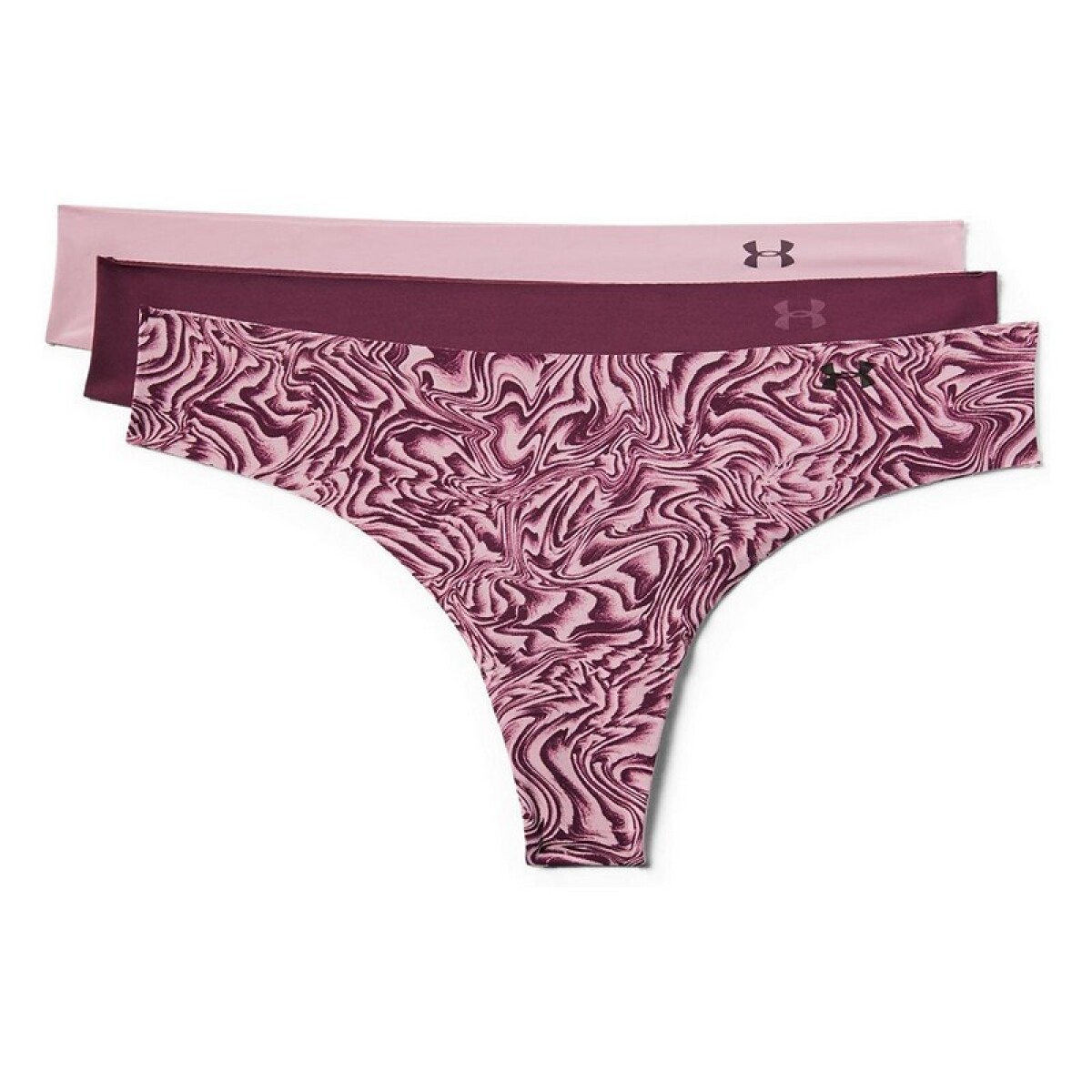 Bombacha Under Armour Thong Pack 3 - Rosa 