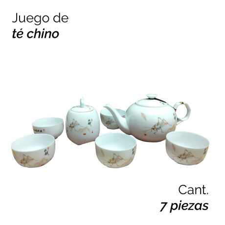 Juego De Té Chino En Caja - 8pzs Premium Juego De Té Chino En Caja - 8pzs Premium