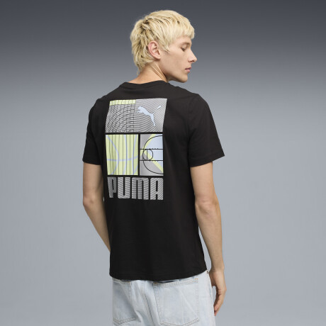 Remera Gráfica Sports 69178001 Negro