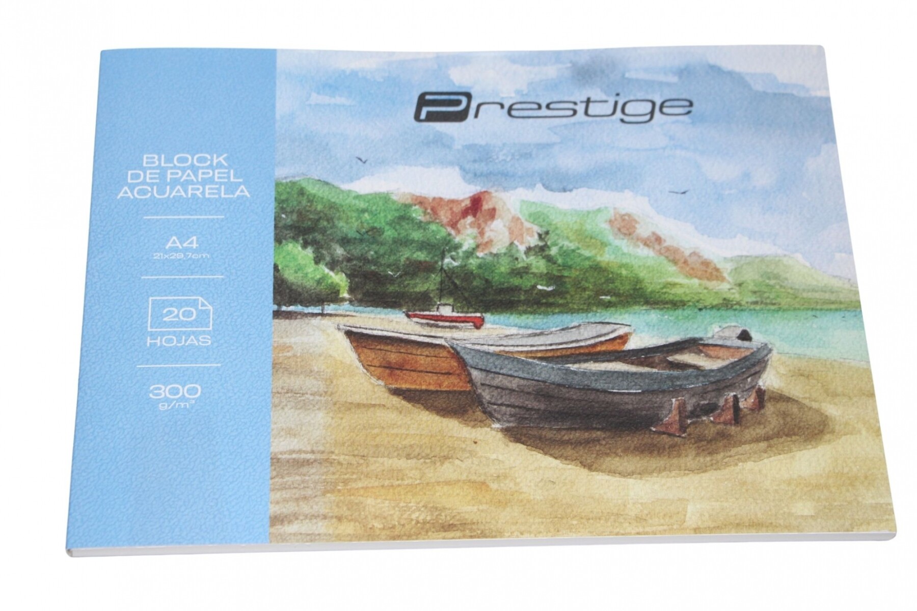 BLOCK PRESTIGE PARA ACUARELA TAMAÑO A4 X 20 HOJAS 