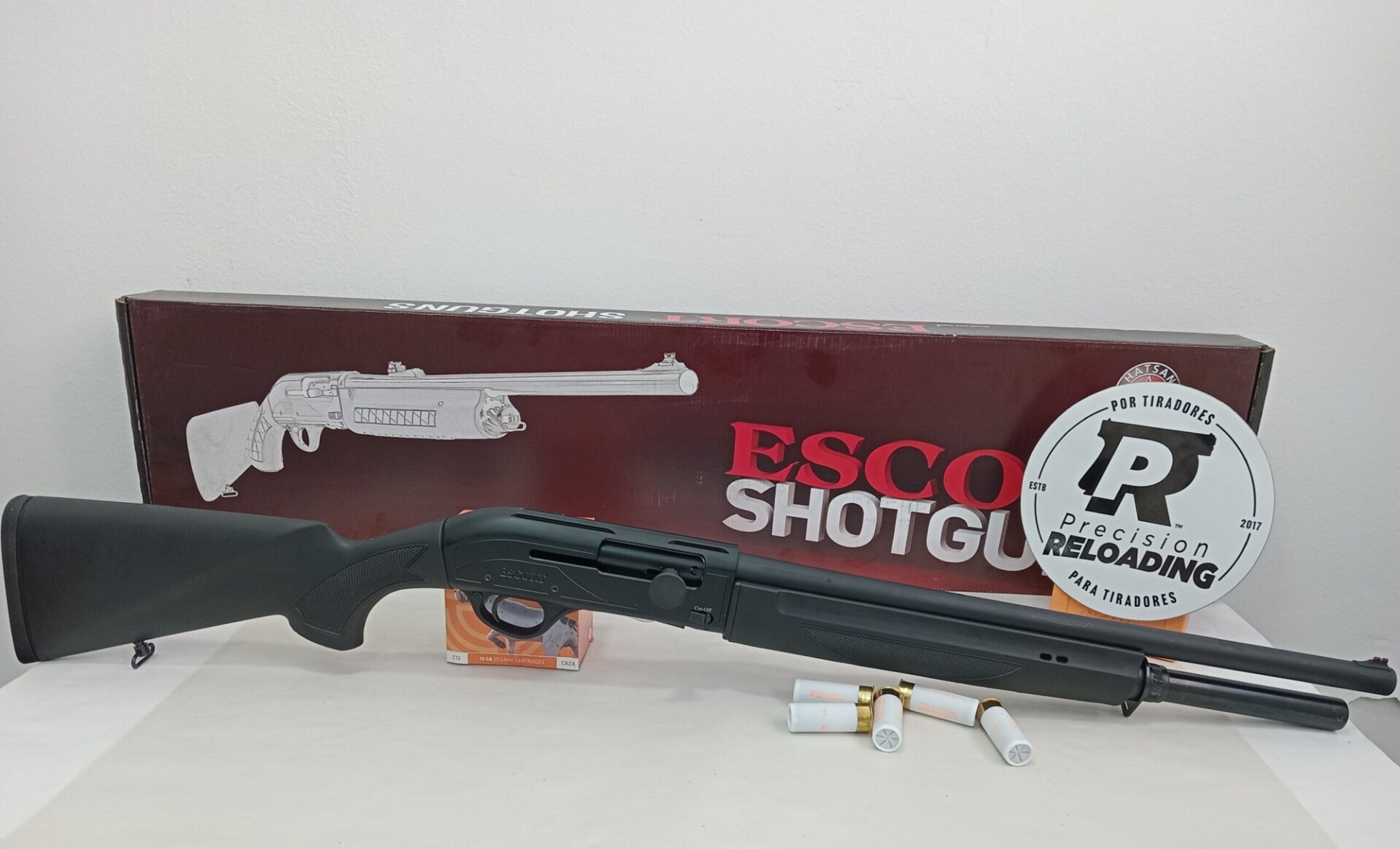 ESCOPETA HATSAN ESCORT SLUG AUTO COMBO CAL 12 22"/28" SE POLIMERO 