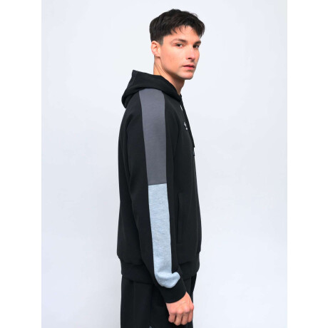 Abrigo Cuts de Hombre Negro