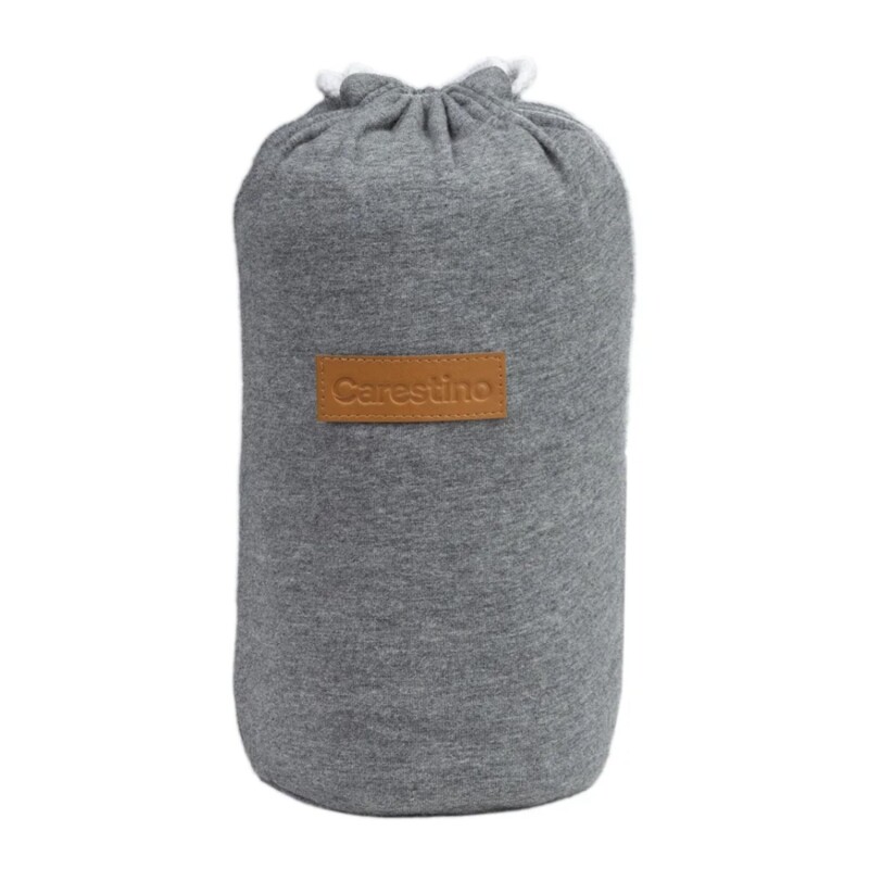Fular Carestino Porta Bebé Gris Oscuro