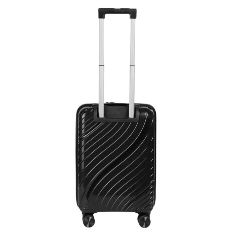 Valija Carry On con bolsillo para laptop Negro