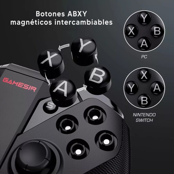 Joystick Gamesir G4 Pro Inalámbrico Multi Plataforma JOYSTICK GAMESIR G4 PRO NEGRO