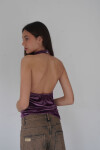 Top Arma Mortal Velvet Morado