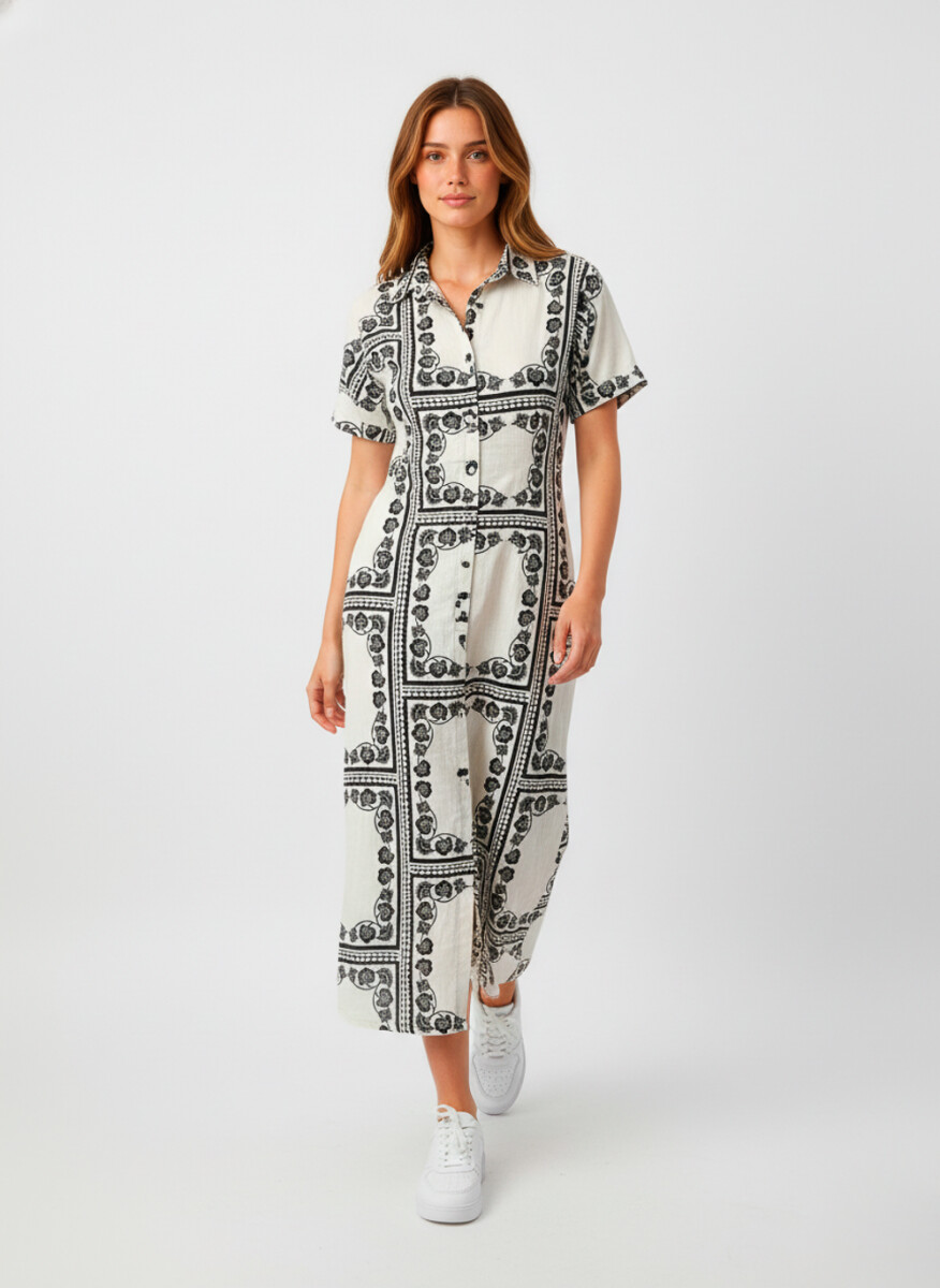 Vestido Atarea - Estampado 1 