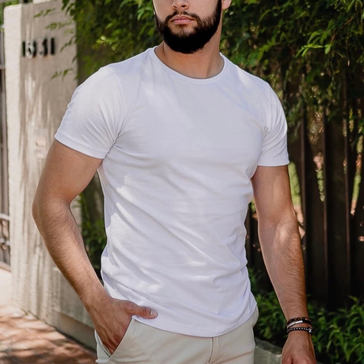 REMERA ALGODÓN - Blanca 