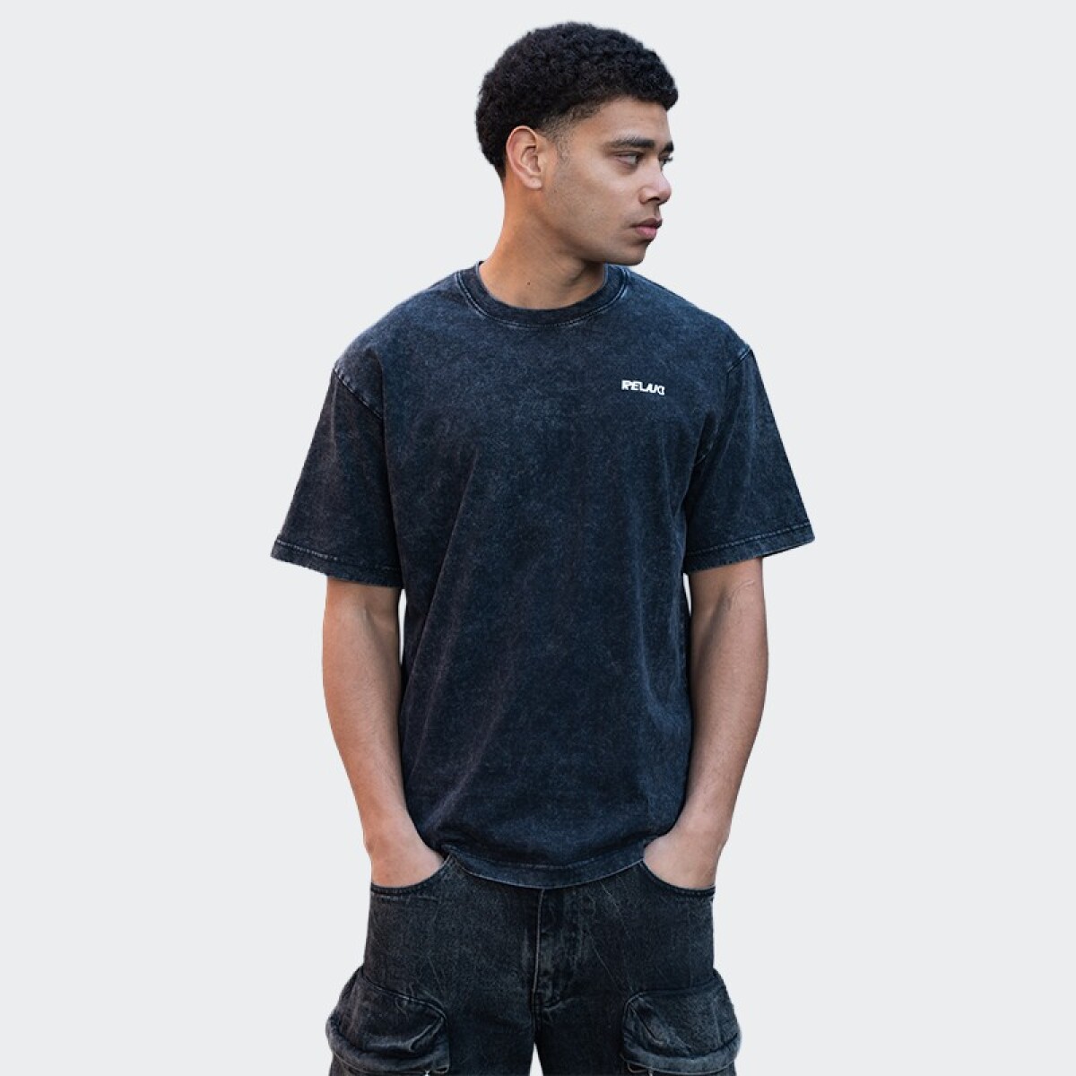 Remera Relajo ISO - Negro 