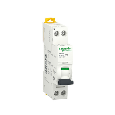 Llave térmica DIN DT40N 1P+N 32A 6kA/10kA MG2535X