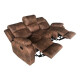 Recliner sofa 3 CUERPO color MARRON GASTADO Recliner sofa 3 CUERPO color MARRON GASTADO