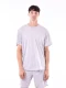 REMERA NIKOLAOS GRIS CLARO