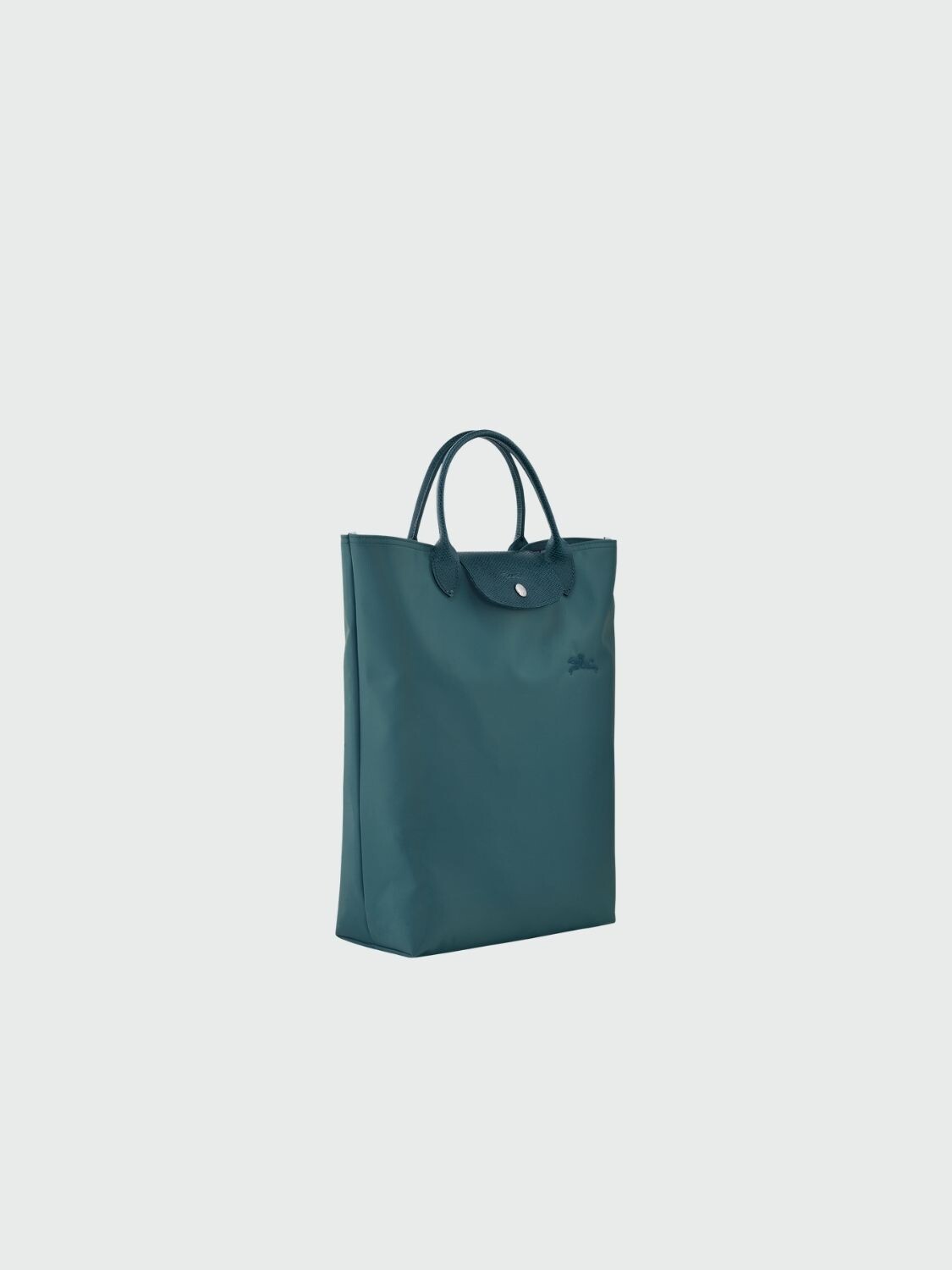 Longchamp - Cartera Tote plegable, de nylon y asa corta, Le pliage M Jade