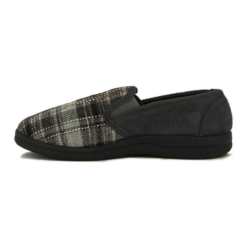 Pantufla Hombre Dortex Gris