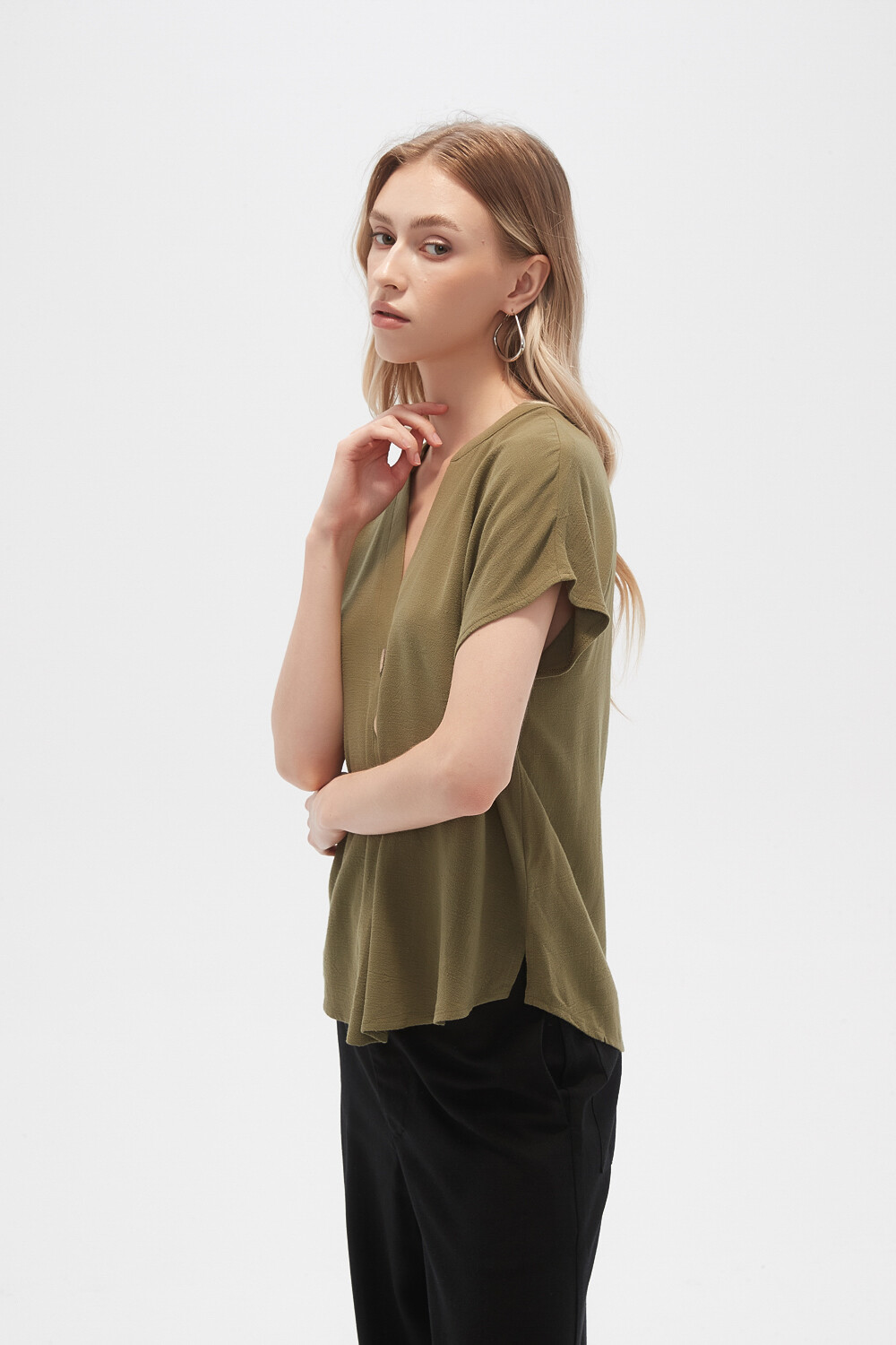 Blusa Limbani Verde Oliva