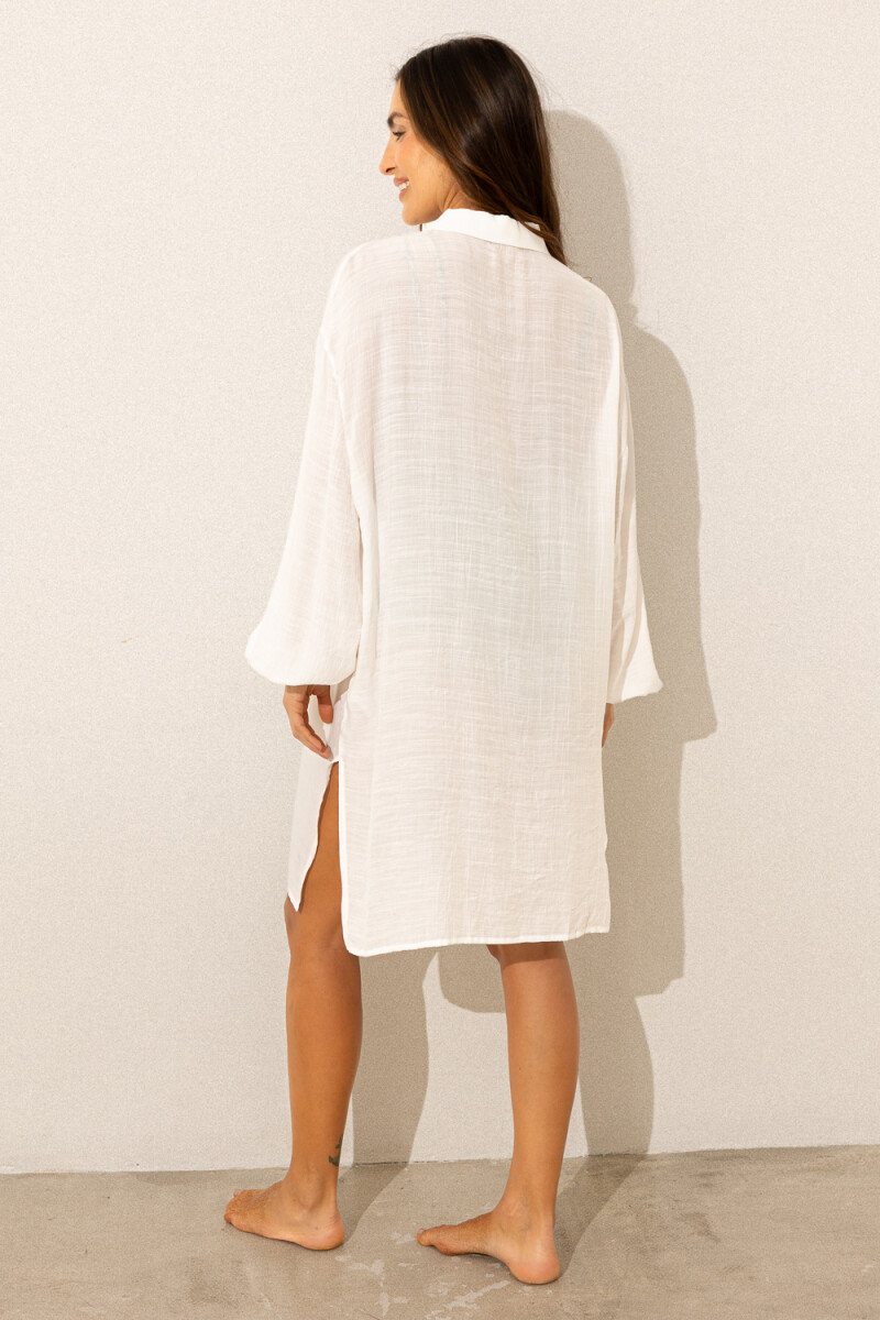 Camisola satin Blanco