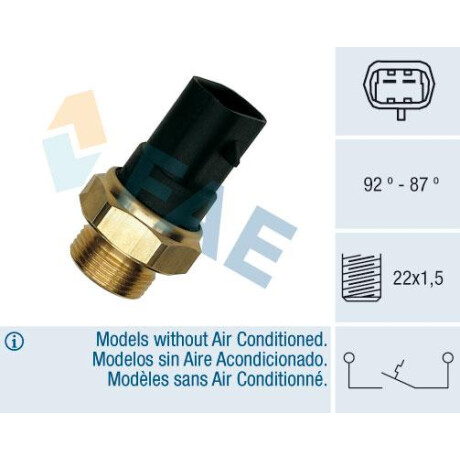 BULBO INTERRUPTOR - ELECTRO FIAT DUCATO BOXER- = 1899 FAE BULBO INTERRUPTOR - ELECTRO FIAT DUCATO BOXER- = 1899 FAE